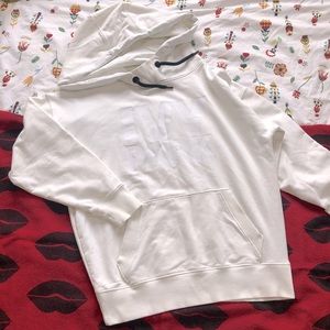 IVY PARK WHITE OVERSIZED HOODIE